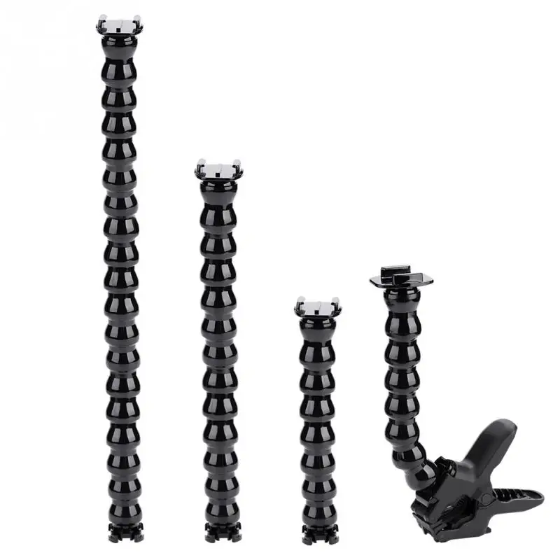 Multi-función de cámara brazo de sujeción Flexible soporte adaptador para GoPro Hero 4/3 + 3/2/ 1 acción Cámara del trípode