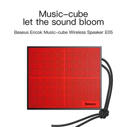 BASEUS Марка Enock V4.2 Bluetooth Беспроводной Динамик IP4 Водонепроницаемый большой Ёмкость Батарея музыка Динамик высококачественный звук
