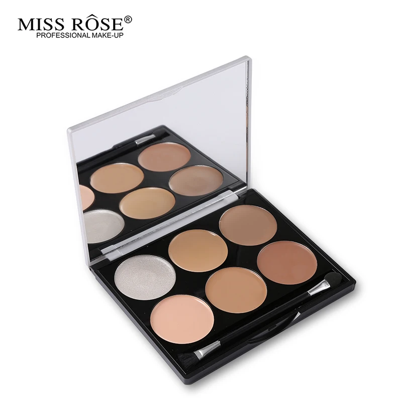 Miss Rose Face основа для макияжа лица 6 палитра тонирующих цветов база корректор