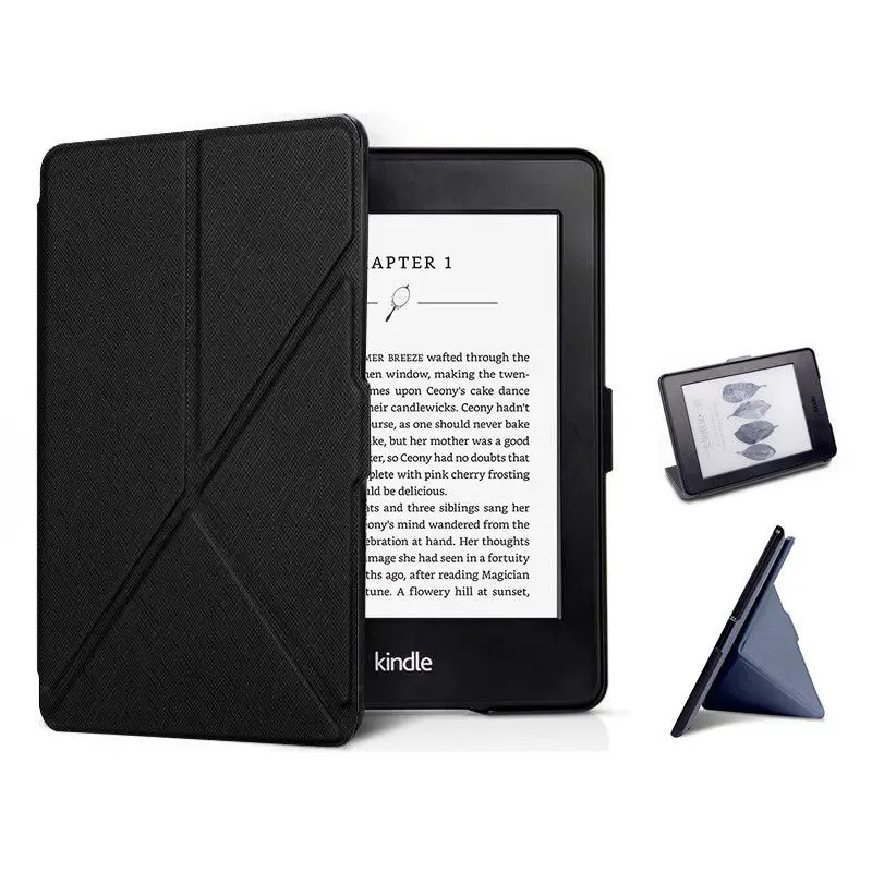 Многофункциональный складной чехол книжка для Kindle Voyage 6 дюймов аксессуары