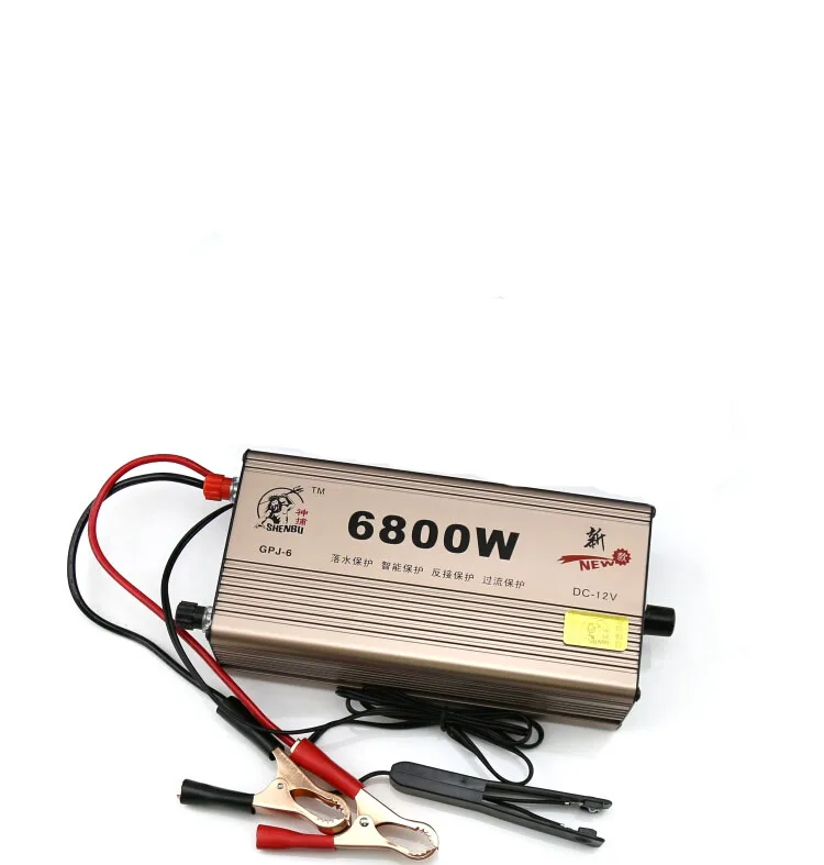

6800W Inverter Transformer 12V High Power Inverter Full Battery Booster Converter