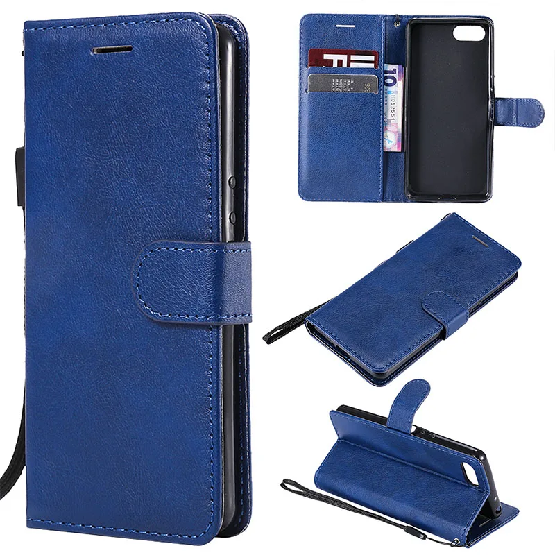 

2019 for Sony Xperia XZ4 compact case for Sony Xperia XZ 4 compact /XZ4 mini / X Z4 compact Flip Phone Solid color leather Cover