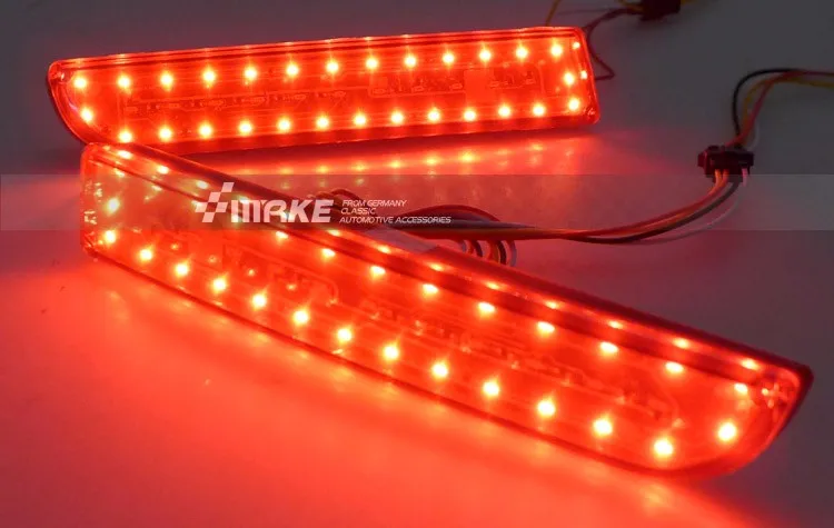  LED rear bumper light with 3 functions (running light + brake light + moving turn signals) for Mits - 32667958422