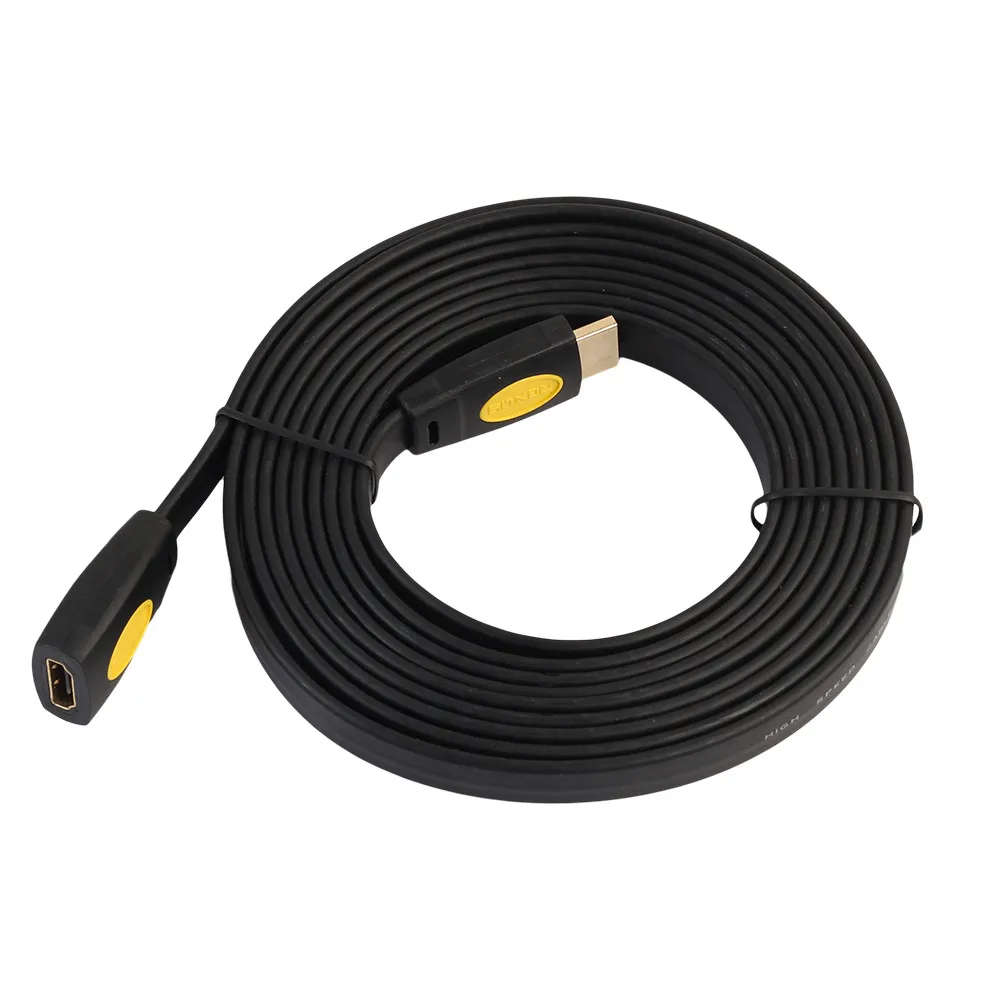 HIPERDEAL позолоченный 4K 3D HDMI удлинитель кабеля штекер гнездо LCD HD TV 1080P