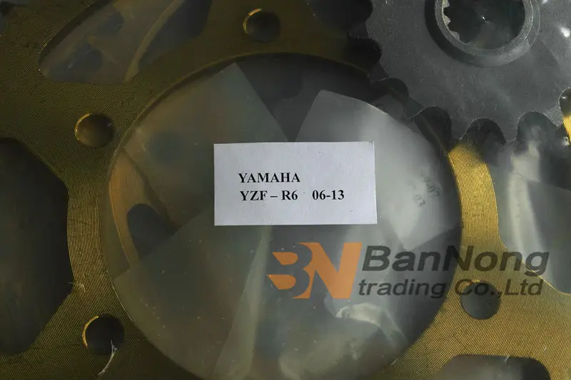 Мотоциклетные передние и задние звездочки передач для YAMAHA YZF-R6 2006-2013