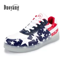 Led shoes for adults women shoes led luminous shoes hot 2016 plus size