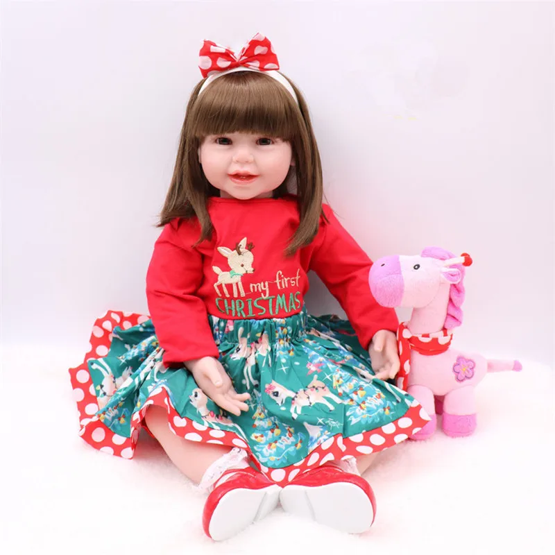 

2018 New Baby Reborn Recien Nacidos Realistas Dolls for Girl Reborn Dolls Babies Brinquedo Menina Christmas Present for Children