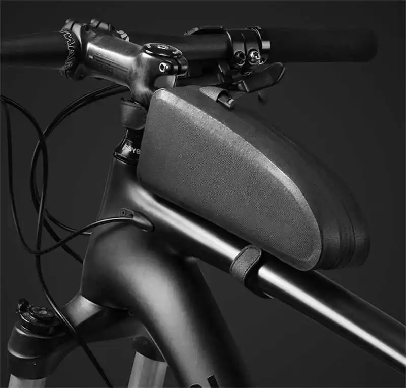 buy Bike Bicycle Top Front Tube Bag Waterproof Frame Bag Big Capacity MTB Bicycle Pannier Case Bike Accessories