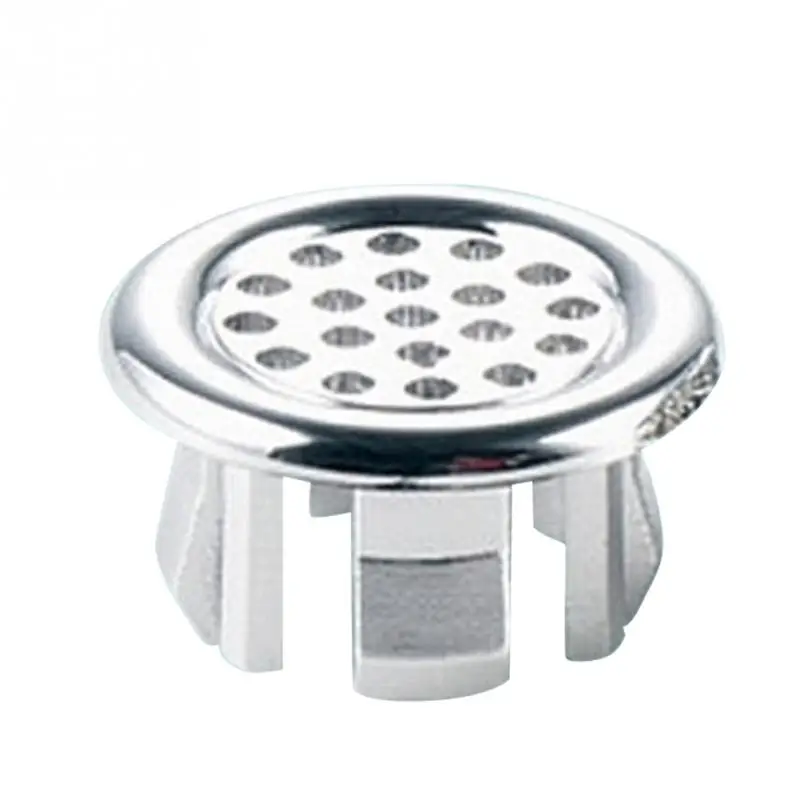1 Pc Sink Round Ring Overflow Spare Cover Tidy Chrome Trim Bathroom Ceramic Basin Overflow Ring Bathroom Accessories