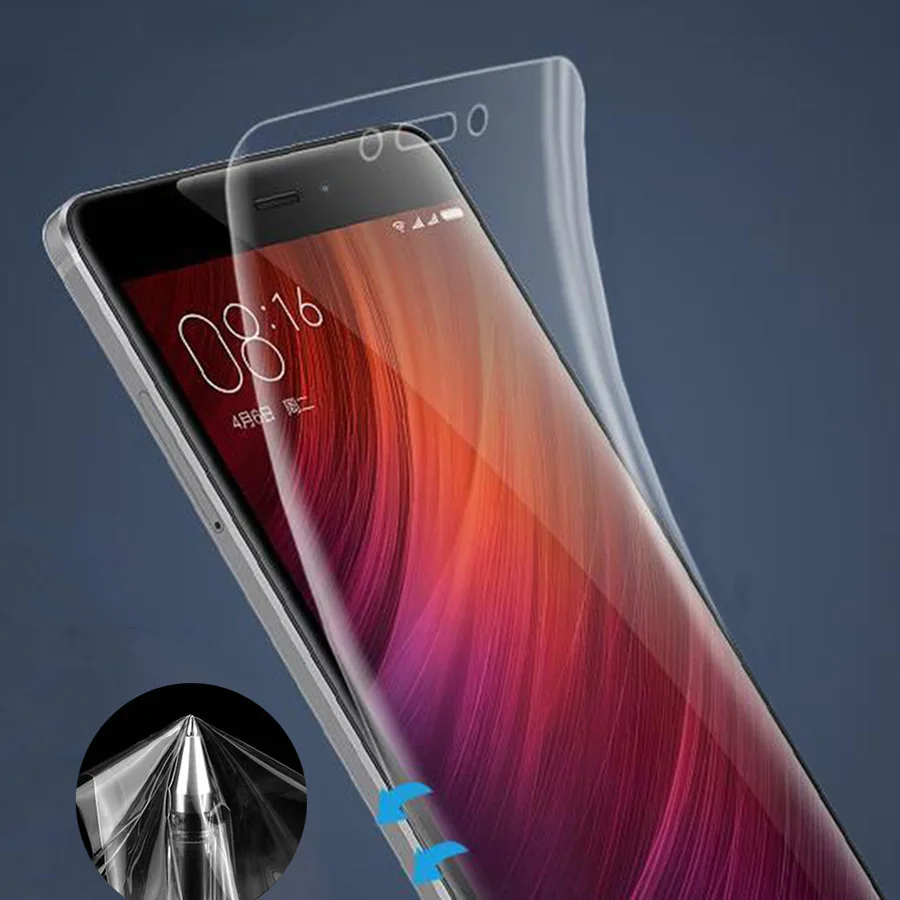Мягкая 3d пленка GXE защитная для Xiaomi Mi 6 5c 5x 5s Plus Max 2 Mix Note 3 Redmi 4 4X|screen protector film|protector