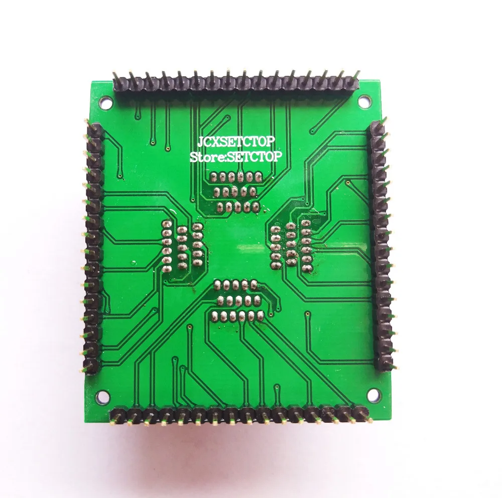 TQFP64 LQFP64 QFP64 гнездо адаптера микросхема Тесты сжигание сиденье STM32 QFP64 0,5 м программист LQFP64 адаптер