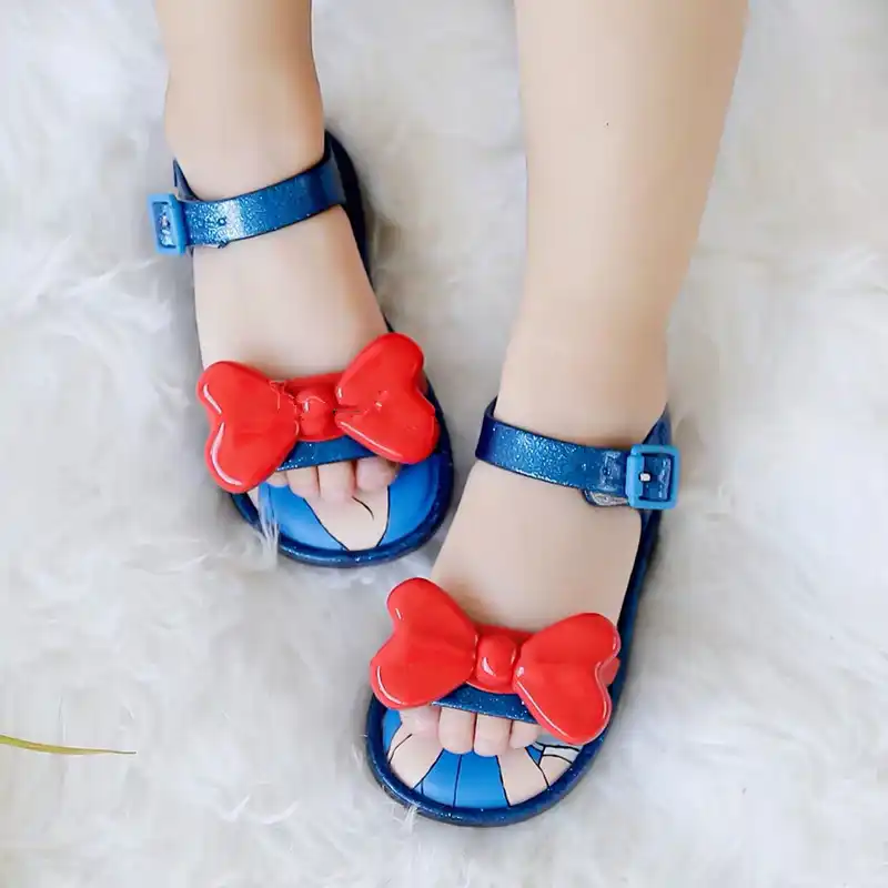 mini melissa snow white sandal