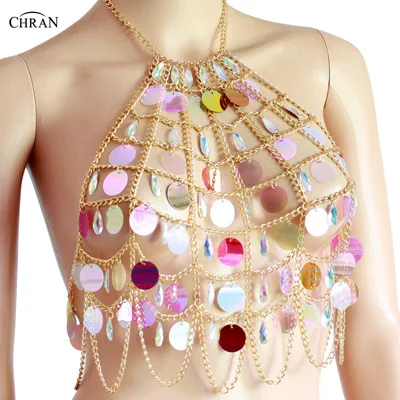 Сексуальная Сеть бюстгальтеры русалок Для женщин Лето Bling полые Блестки Холтер рубашка Для женщин s укороченные блестящие роскошный ночной клуб вечерние Cami top