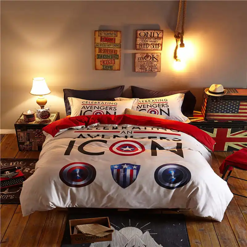 queen size marvel bedding