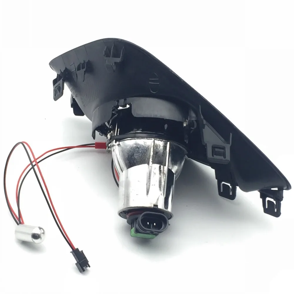 Для Mitsubishi ASX RVR 2011 2012 COB LED Ангельские глазки DRL желтый сигнал светильник H11