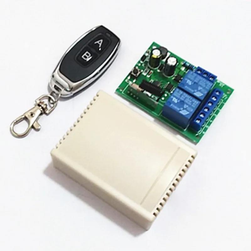 Wireless Remote Control Switch Ac 110v 2v 2ch Relay Receiver Rf Transmitter Wireless Remote Control Switch Ac 110v 2v 2ch Relay Receiver Rf Transmitter