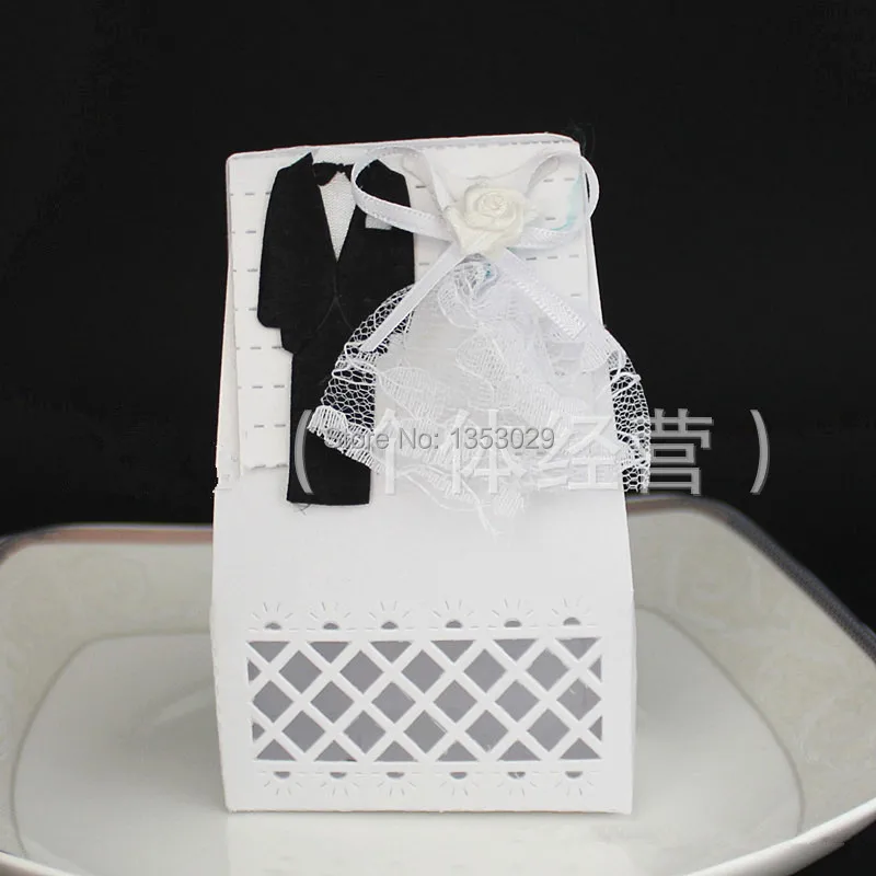 Gold Glitter Favor Boxes Snowflake Favor Boxes Linen Wedding Favor