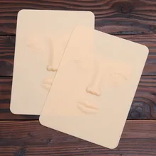 10 шт. 3D Высококачественная силиконовая тренировочная кожа Перманентная поддельная бровь кожа для обучения татуировкам для макияжа инструменты