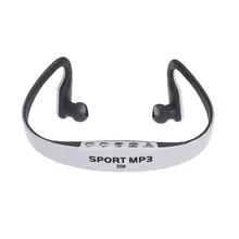 Innovative Sports Headphones Portable CD Quality Stereo Earphones FM Radio Supports TF Card as MP3 Player