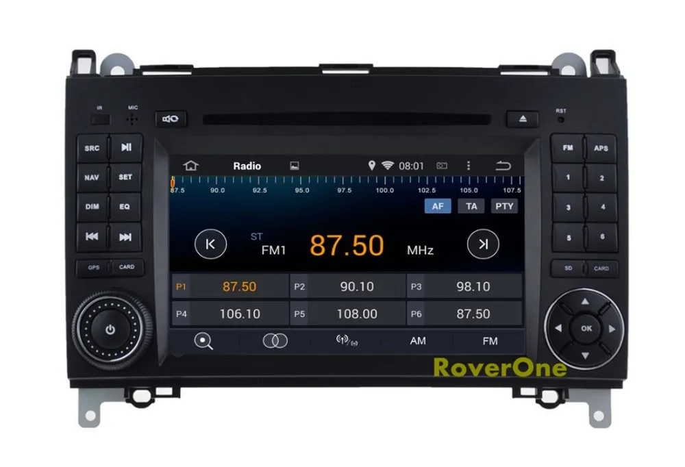 Best For Mercedes W245 B55 B140 B160 B170 B180 B200 Viano Vito Android 8.1 Autoradio Car DVD Radio Stereo GPS Navigation Multimedia 1