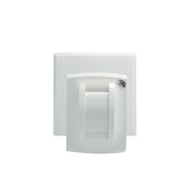 (1 PCS) Pull-Flag type Wall mounted installation Curtain PIR Detector Indoor Wired Motion sensor NC/NO optional Secutity Alarm