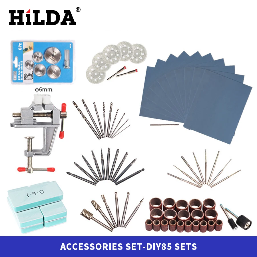  HILDA Dremel Accessories for Dremel Rotary Tool Accessory Set Fits for Dremel Drill Carving Grindin