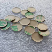 50 шт./лот 3D 11 мм Алюминиевый автомобильный брелок с логотипом, эмблема ключ кнопка 3 м Стикеры для BMW складной ключи