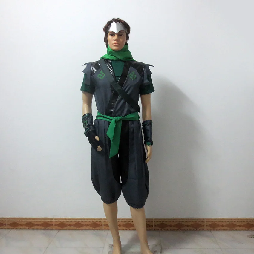 

Hot Game OW Sparrow Genji Cosplay Costume Customize Any Size