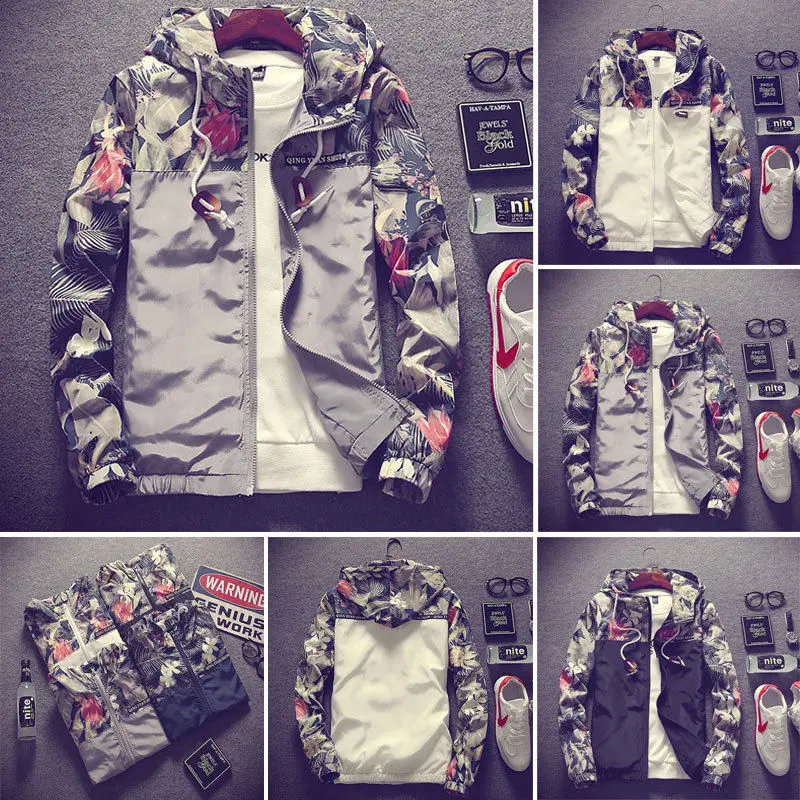 Hirigin جاكيتات رجال مقنعين منفذها سترات الأمريكية الصوف زمم هودي مقنعين سستة أعلى