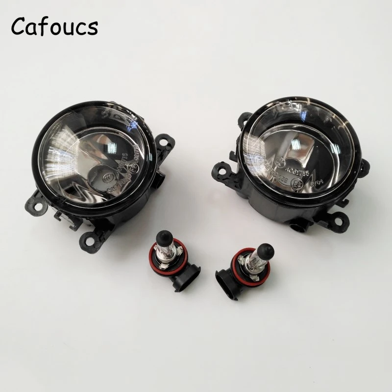 Cafoucs замена противотуманная фара для peugeot 207 301 307 308 407 408 607 3008 для Citroen C2 C4L C-quatre C-triomphe противотуманные фары