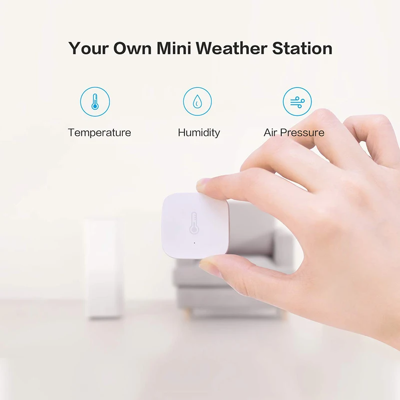 Aqara Zigbee Hygrometer Temperature and Humidity Sensor Thermometer Smart Home Remote Monitor Homekit Work for Xiaomi Mijia APP