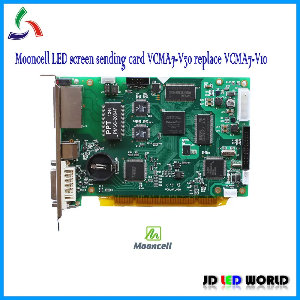 Mooncell VCMA7-V10(заменить на VCMA7-V30) Открытый и внутренний СВЕТОДИОДНЫЙ экран контроллер отправка карты