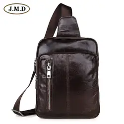 JMD натуральная кожа Для мужчин груди сумки Популярные небольшая сумка слинг для человек ежедневно сумка 7215C