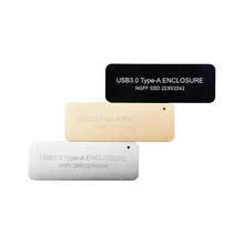 Retractable switch USB 3.0 to M.2 SATA SSD Enclosure USB3.0 to NGFF B key B+M Key adapter M2 mini Mobile Portable Box