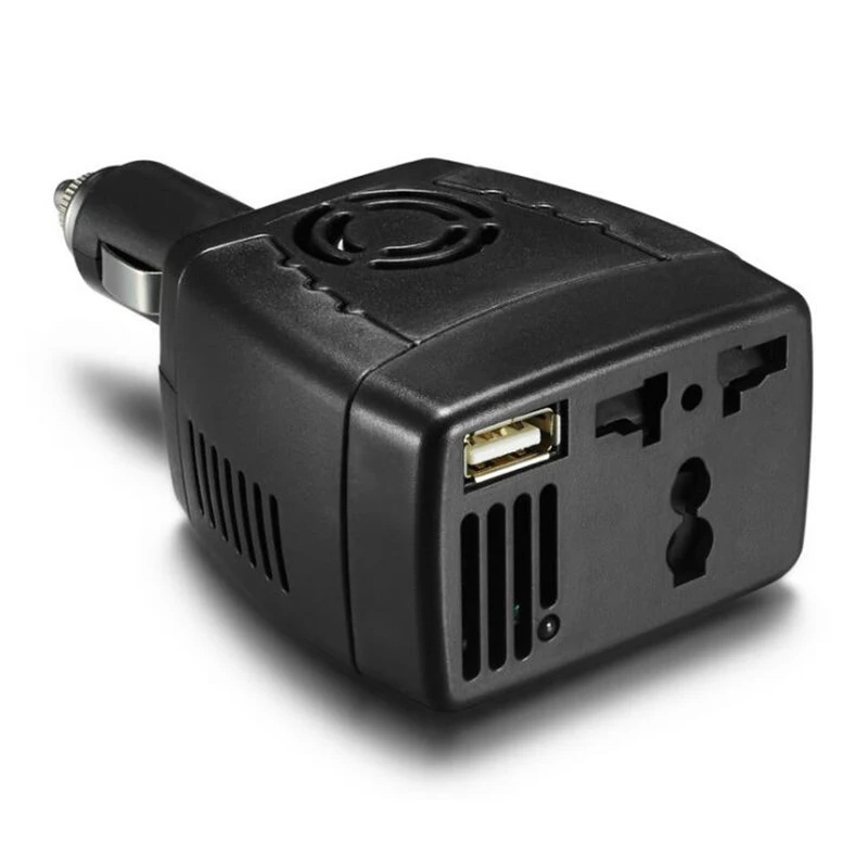 150 Вт Инвертор 12 В до 220 инвертор конвертер портативный автомобильный USB зарядное