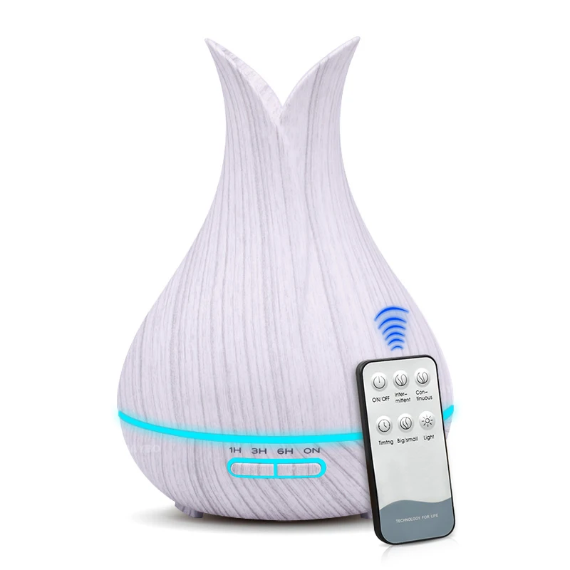 Kaufen 400ML Fernbedienung ätherisches öl diffusor luftbefeuchter kühlen nebel maker mit aroma diffusoren ultraschall nebel fogger