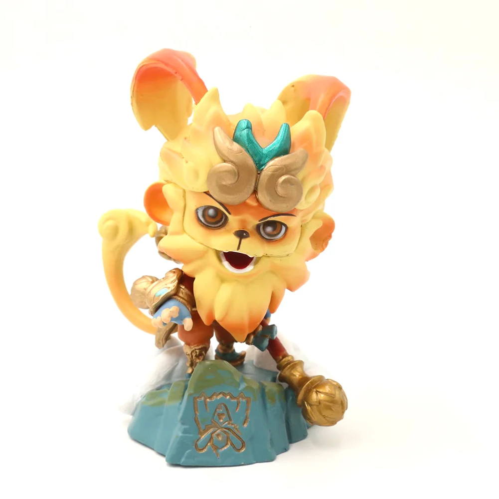 Продажа Горячая игры LOL Король обезьян Radiant Укун 10 см 3,9 версии ПВХ фигурку Коллекционная модель игрушки