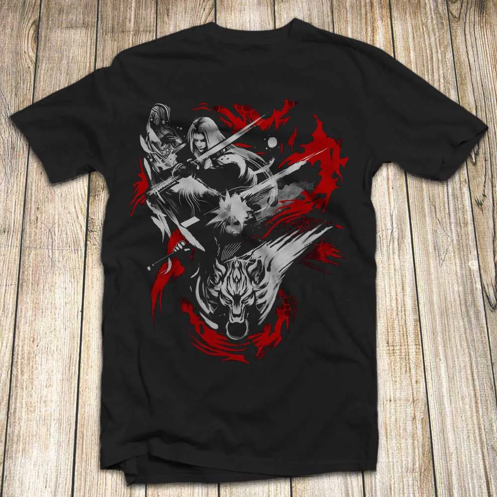 

Final Fantasy 7 Cloud Strife Sephiroth T Shirt Ffvii Ex Soldier Made In Usa 2019 New Arrival Men'S Summer Trendy Mens T Shirt