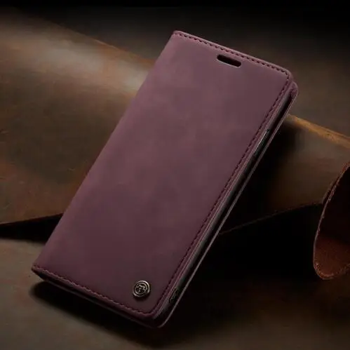 

CaseMe Magnetic Case For Samsung S8 S9 S10 Plus Retro Wallet Leather Case For Samsung S10e S7 Edge Galaxy S10 Flip Case
