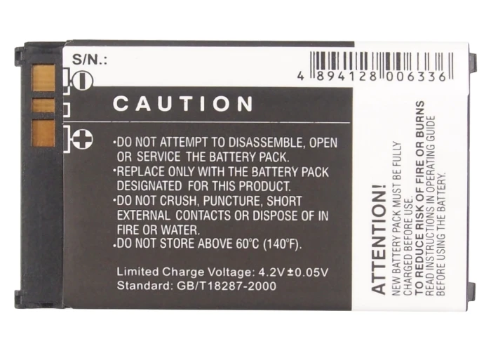 Аккумулятор Cameron Sino SNN5828 950 мАч для Motorola V750 CE BL150 Sharp GX17 GX25 GX29 GX293 GX30 GX31 GX32 GX40|cameron