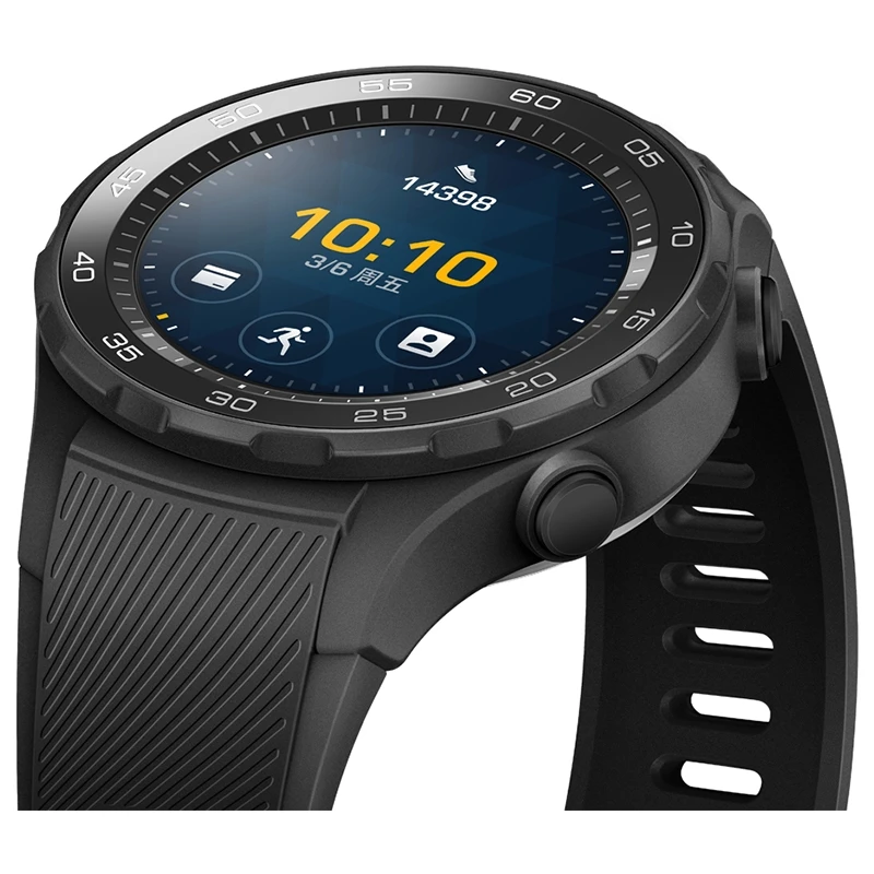  Original Huawei Uhr 2 Smart uhr Unterstützung LTE 4G Anruf Herz Rate Tracker Für GPS Android iOS IP