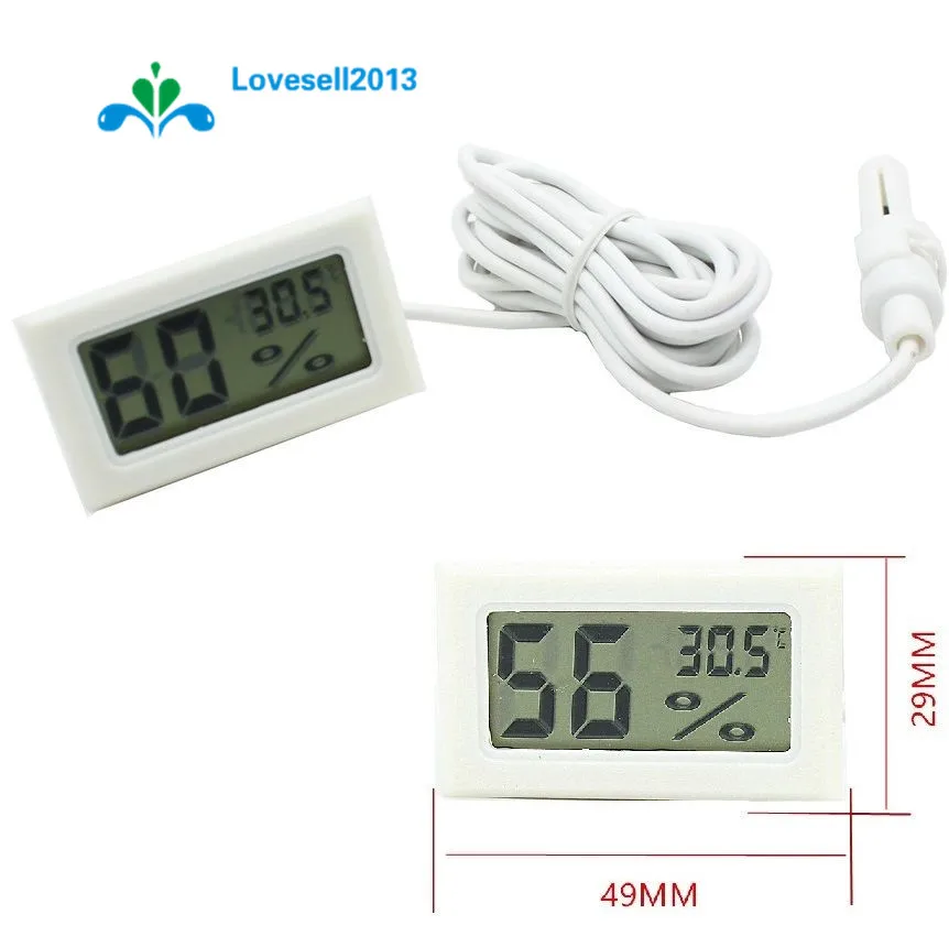 

Mini Digital LCD Thermometer Hygrometer Humidity Temperature Meter Indoor
