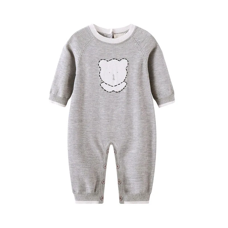 

Autumn Winter Newborn Baby Unisex Rompers Clothes Cartoon Animal Infant Boy One Piece Jumpsuits Toddler Girl Overall Outfits New