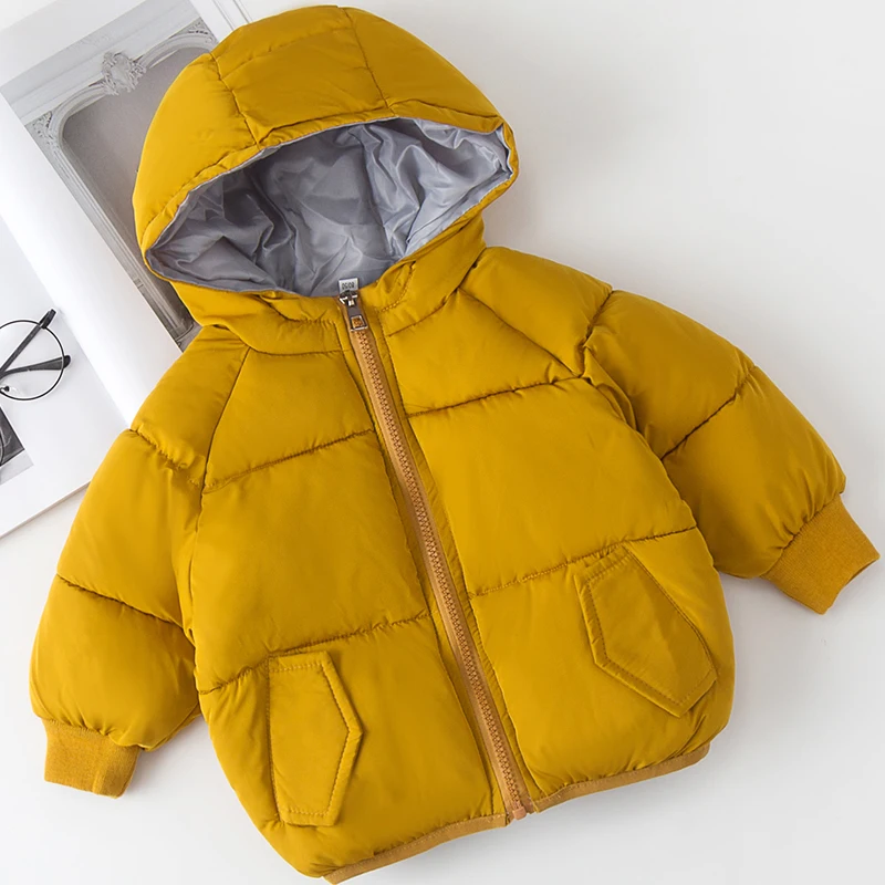 

2018 Children Lightweight White Duck Down Warm Jackets Kids Hooded Windproof Down Coats Boys And Girls High Quality Down Jackets