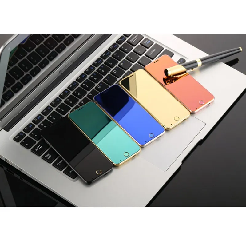 Оригинальный мобильный телефон Anica A16 Mini Ультратонкий Роскошный с MP3 плеером Bluetooth