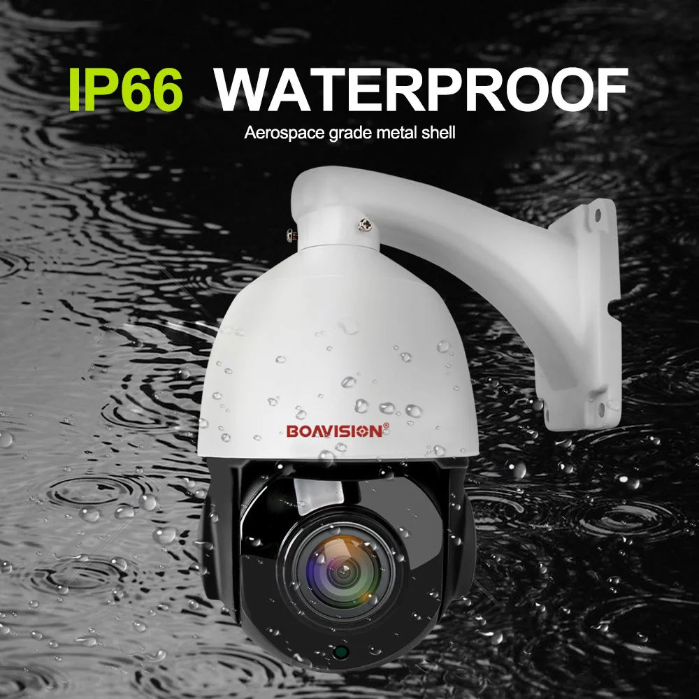 1080 P 2MP PTZ cámara IP POE 30X ZOOM impermeable 4MP 5MP Mini velocidad Domo Cámara al aire libre H.264 IR 50 M cámara de seguridad CCTV 48 V POE - 3
