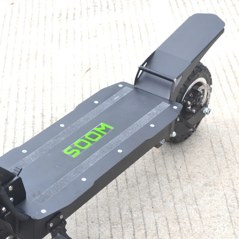 SOOM 3200 Вт 11 дюймов складной электрический скутер велосипед внедорожный Кроссовый двойной амортизатор двойной привод гидравлический тормоз