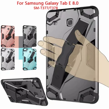 

For Samsung Tab E 8.0 Case SM-T377/T378 Luxury Anti fall Stand Escort Tablet Cover For Samsung Galaxy Tab E 8 inch Tablet Shell