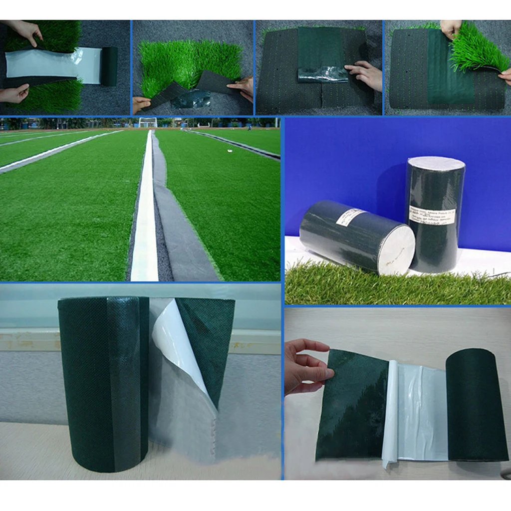 

Artificial Grass Tape Self-adhesive Seaming Tapes Synthetic Turf Seam Glue, 15cm x 10m/ 6inch x 32.8Ft