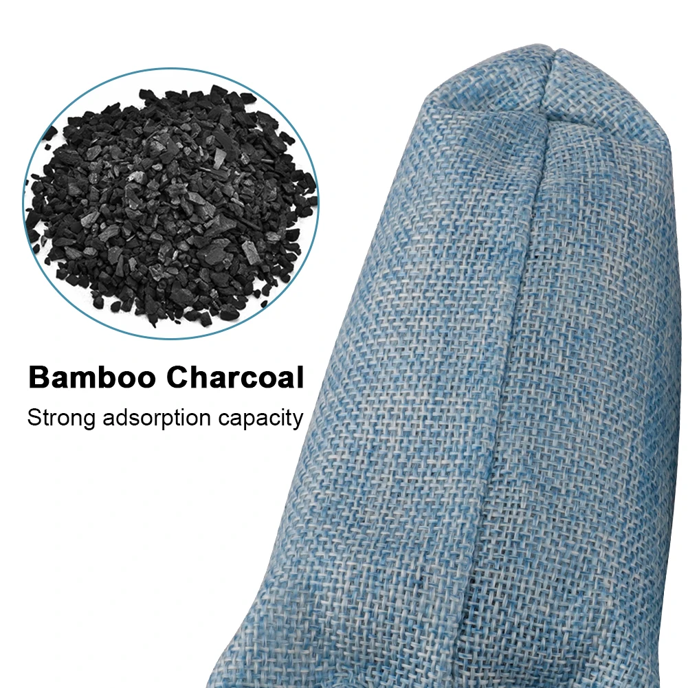 

2 Pcs Bamboo Charcoal Bags Shoe Stoppers Expansion Deodorant Package